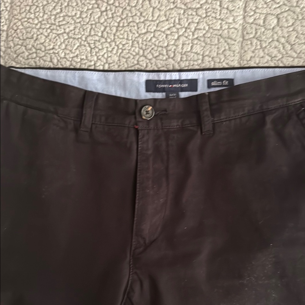 Tommy Hilfiger Black Chinos Classic Style